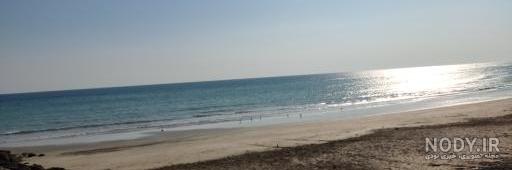ساحل صخره ای بندر جاسک