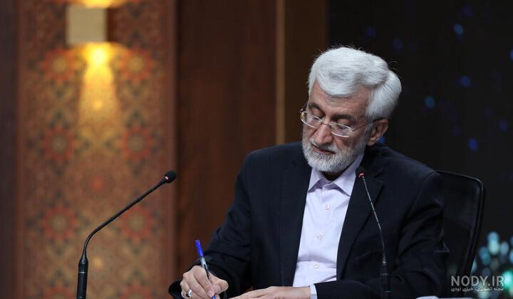 عکس جلیلی در راهپیمایی اربعین