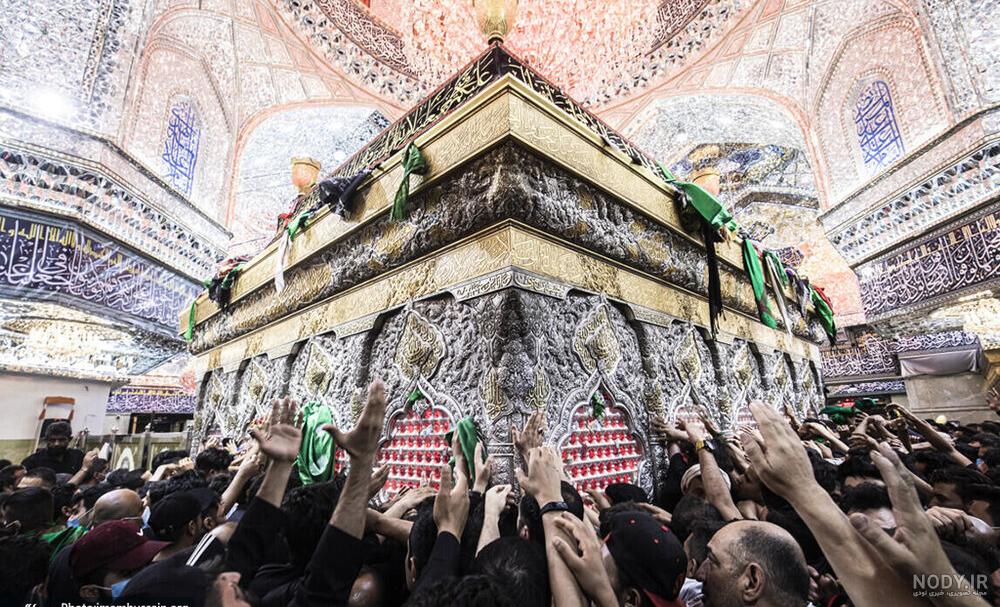 عکس حرم امام حسین به تو از دور سلام - عکس نودی