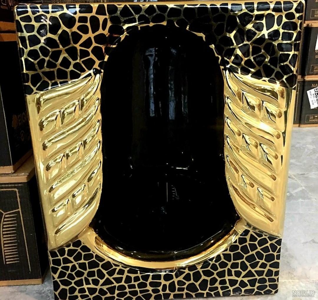 عکس سنگ دستشویی مشکی