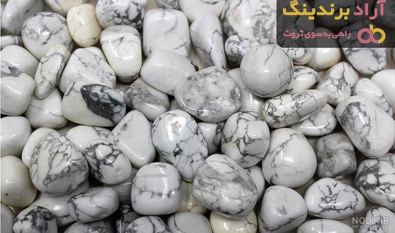 عکس سنگ های قیمتی سفید - عکس نودی