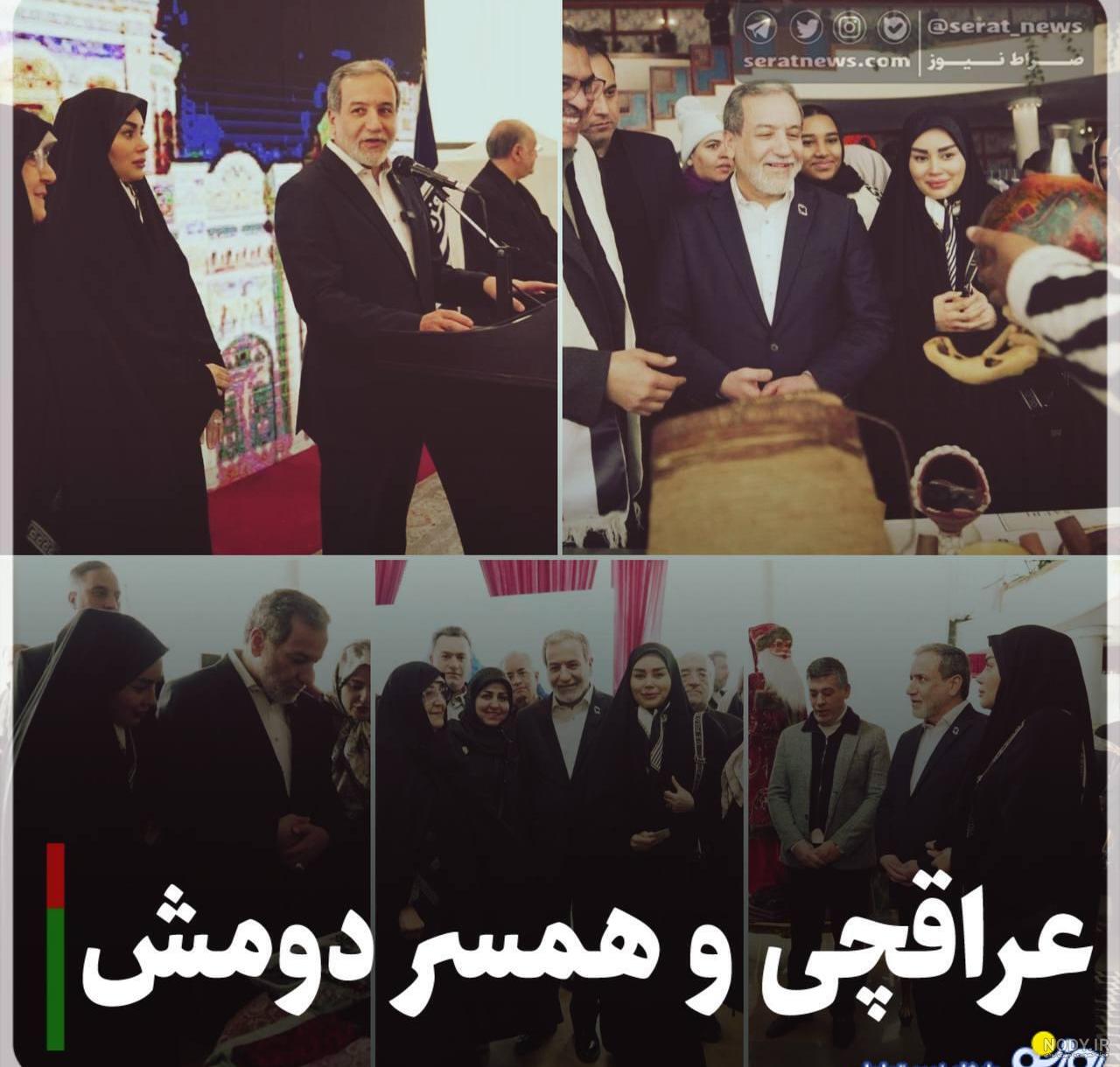 همسر جدید فرهاد ظریف - عکس نودی