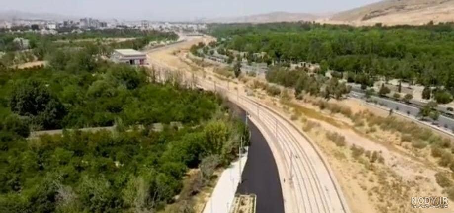 پیاده راه در دست ساخت استاد شجریان در شیراز+عکس