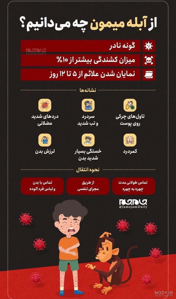 آبله میمونی چیست و چگونه منتقل می‌شود؟ علائم، درمان