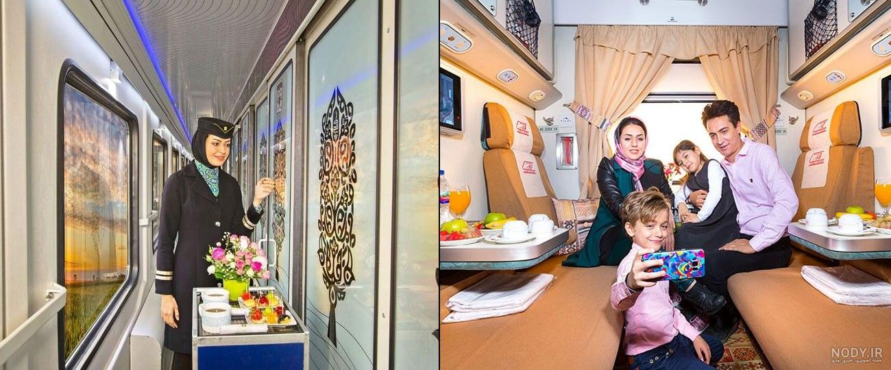 بهترین قطار تهران مشهد | انواع قطار تهران مشهد - فلای‌تودی