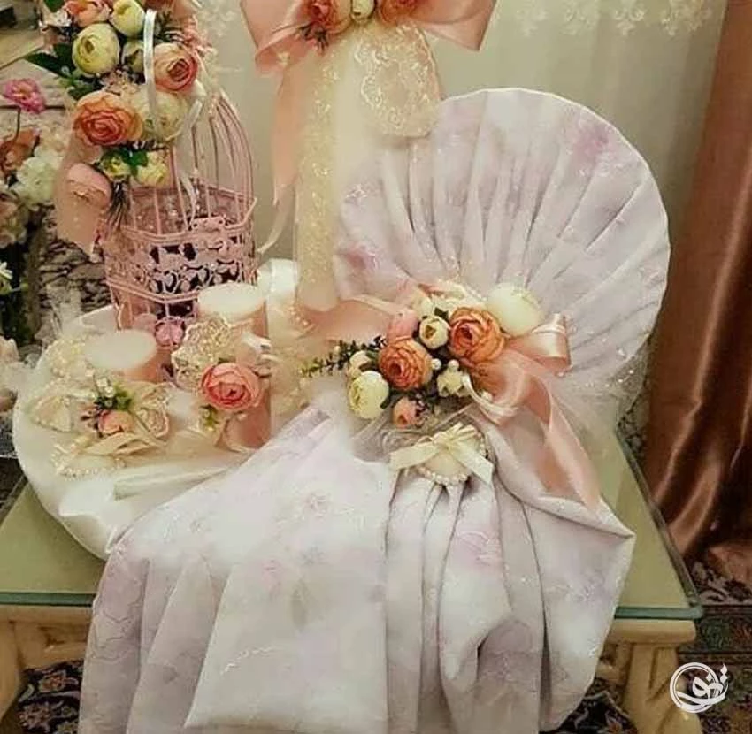 تزیین بله برون | 100 عکس و ایده برای تزیین وسایل بله برون - دلبرانه