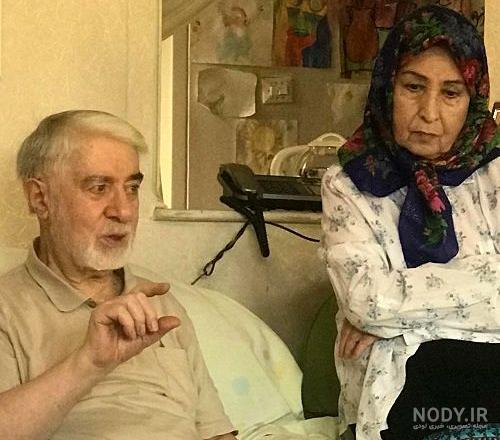 عکس جدید موسوی و همسرش