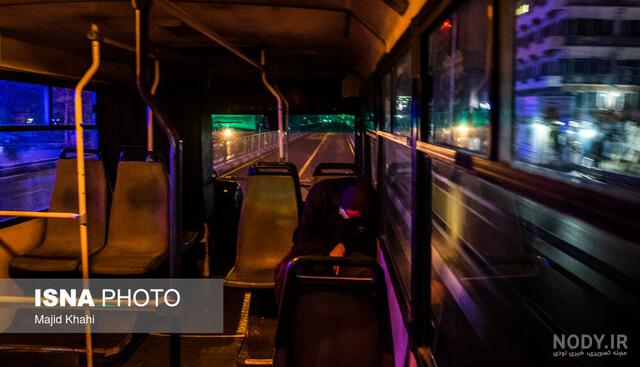 عکس داخل ماشین اتوبوس