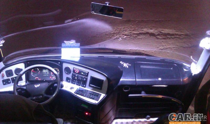 عکس داخل کامیون اسکانیا جدید