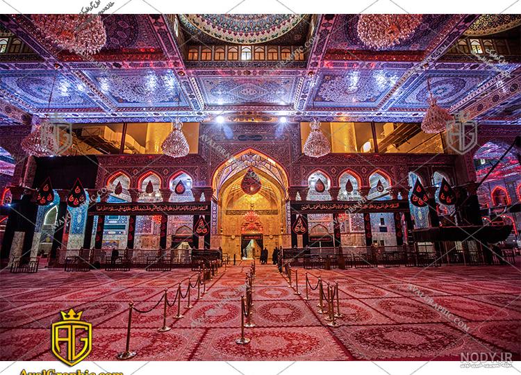 عکس نوشته حرم امام حسین و پرچم یا حسین برای پروفایل عکس نوشته حرم امام حسین و پرچم یا حسین برای پروفایل