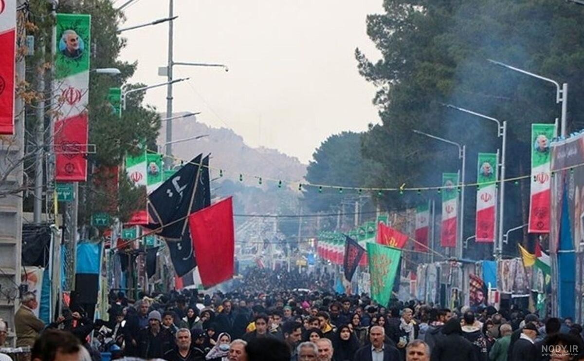 ایسنا - تشییع پیکر شهیده فاطمه دهقانی از شهدای حادثه تروریستی کرمان در مشهد