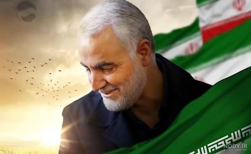 عکس سردار حاج قاسم سلیمانی وقتی که شهید شد