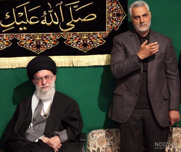 عکس سید حسن نصرالله و حاج قاسم سلیمانی عکس سید حسن نصرالله و حاج قاسم سلیمانی