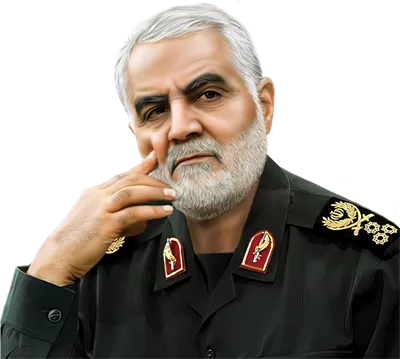 عکس شهید حاج قاسم سلیمانی با رهبر