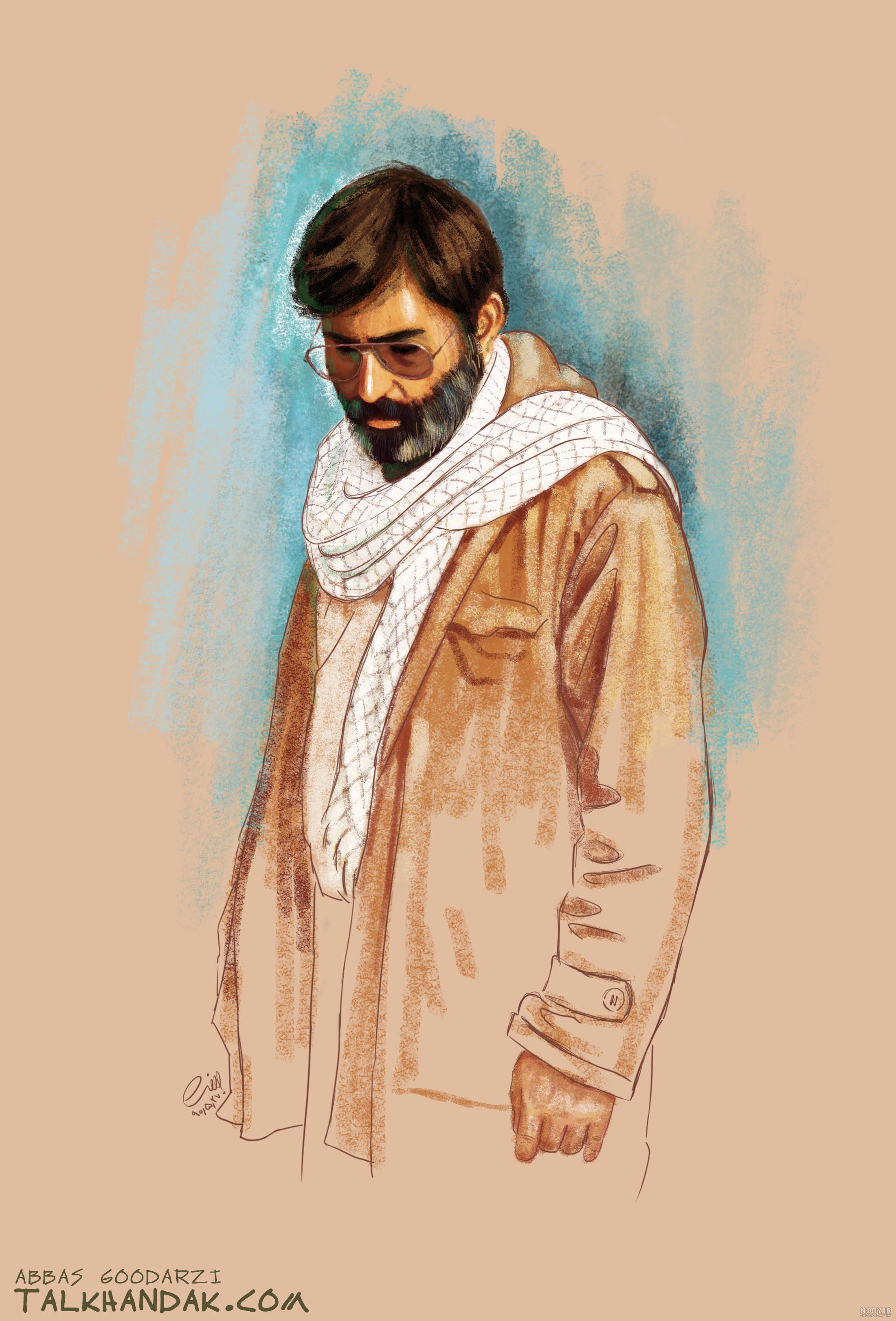 عکس شهید مرتضی آوینی