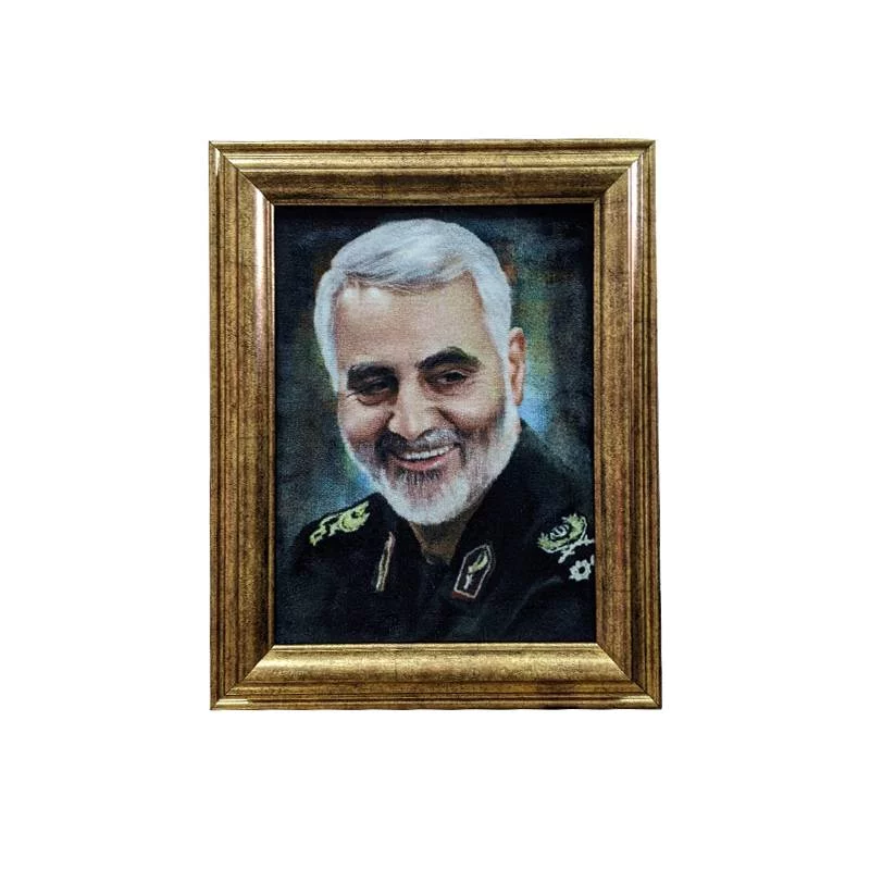 عکس پیکر شهید حاج قاسم سلیمانی