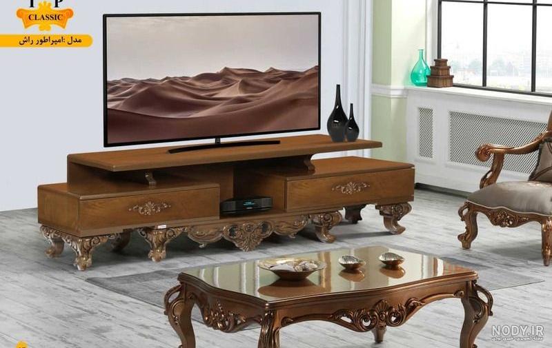 مدل جدید میز تلویزیون F3 دکتر چوب - یک کار زیبا و جمع و جور با طراحی مدرن مدل جدید میز تلویزیون F3 دکتر چوب - یک کار زیبا و جمع و جور با طراحی مدرن