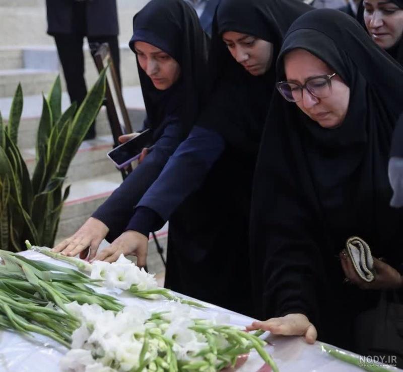 نماهنگ تشییع پیکر شهیده فاطمه دهقانی در مشهد