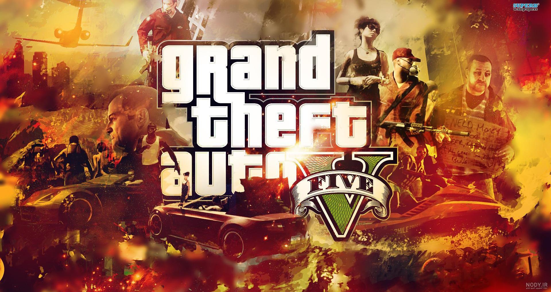 گالری عکس های بازی GTA V - جی تی ای وی جدید - گیم پینو