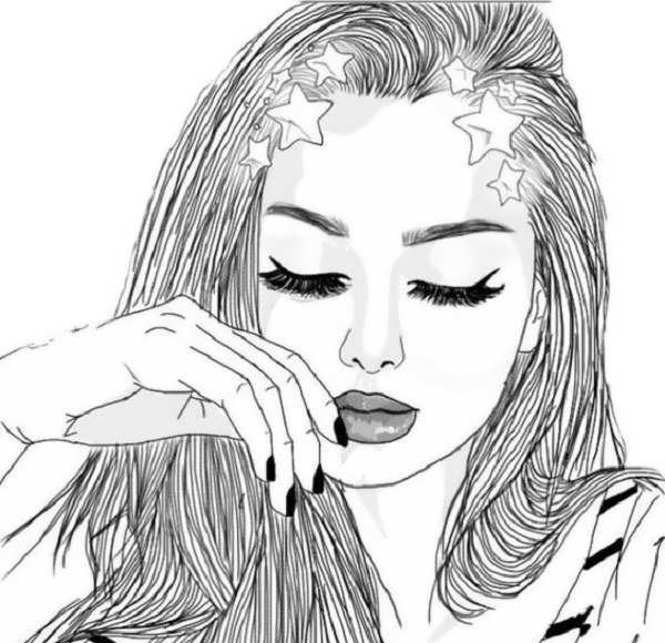 ۴۰ عکس نقاشی دخترانه جدید، ساده، زیبا، فانتزی و آسان برای پروفایل ۴۰ عکس نقاشی دخترانه جدید، ساده، زیبا، فانتزی و آسان برای پروفایل
