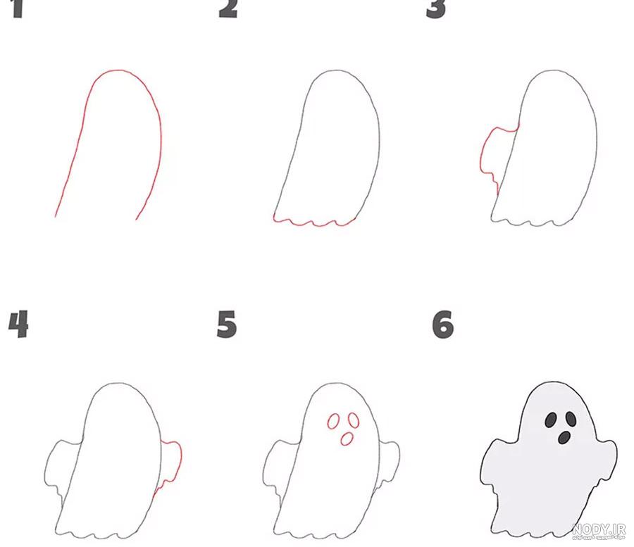 نقاشی کیوت و شاخ