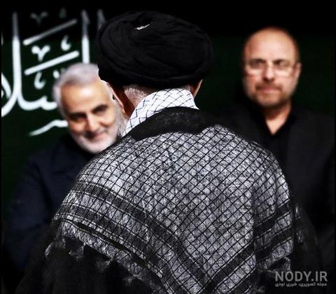  عکس سردار سلیمانی با رهبر با کیفیت بالا