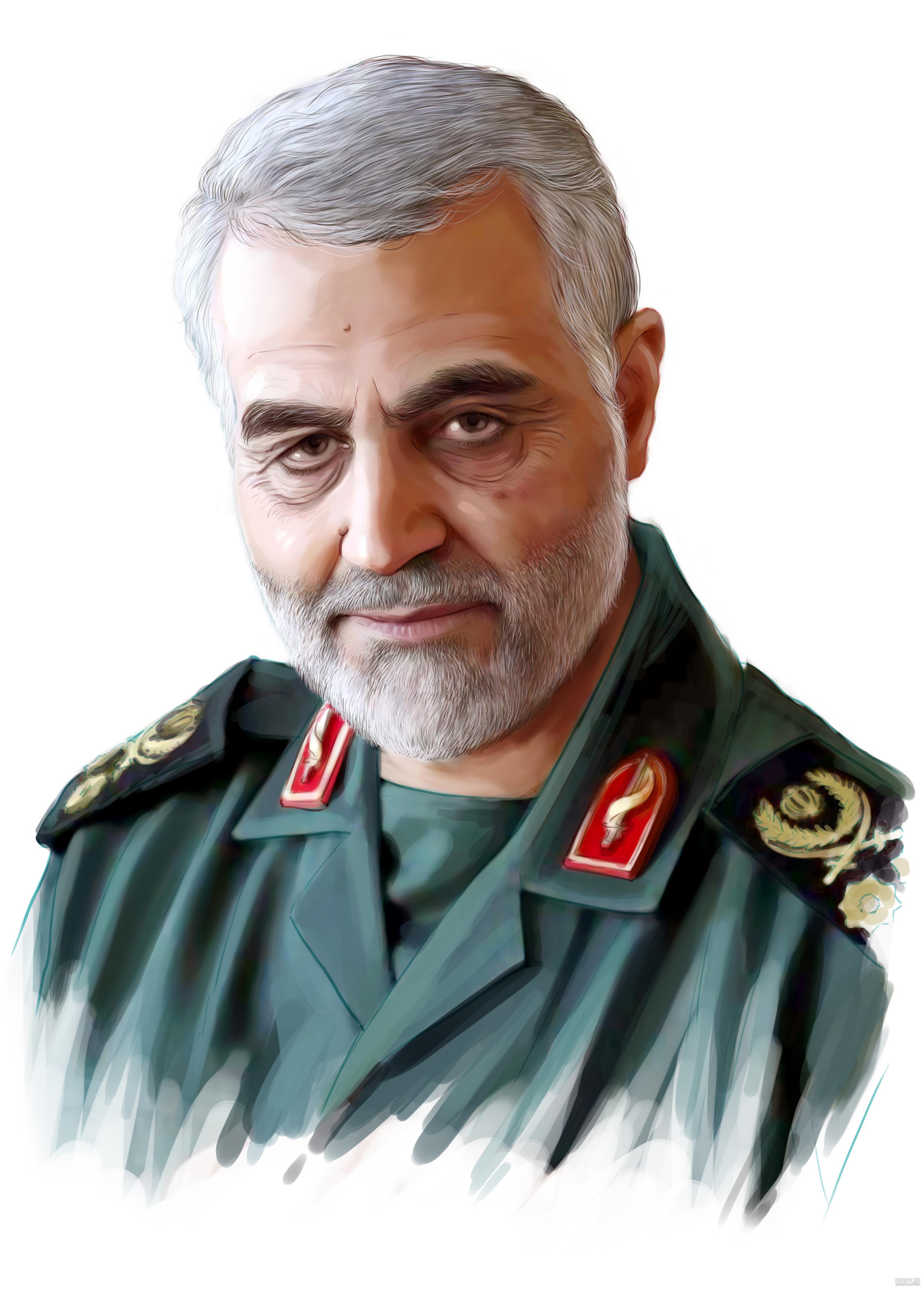  عکس سردار سلیمانی با رهبر با کیفیت بالا