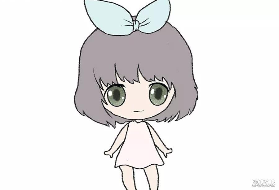 نقاشی کیوت و شاخ