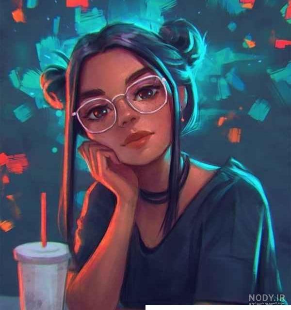 عکس خفن عکس کیوت آبی دخترانه