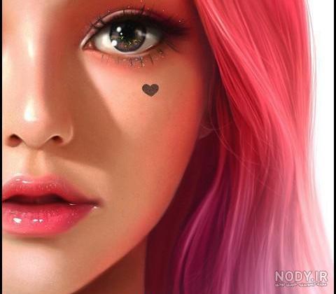 عکس آبی کیوت