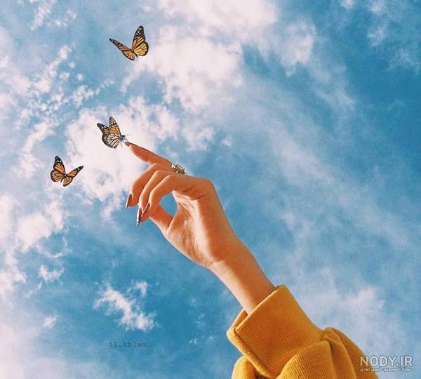 عکس خفن عکس کیوت آبی دخترانه