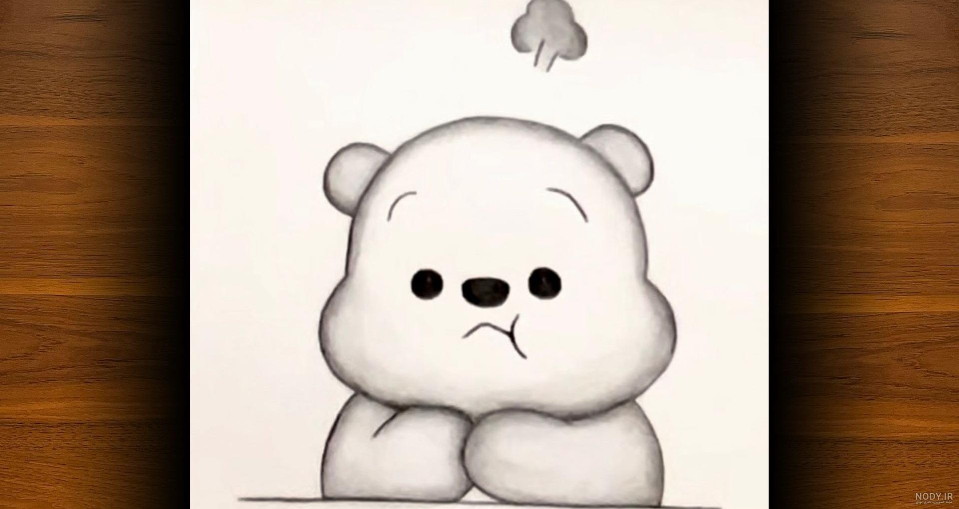 نقاشی کیوت و شاخ