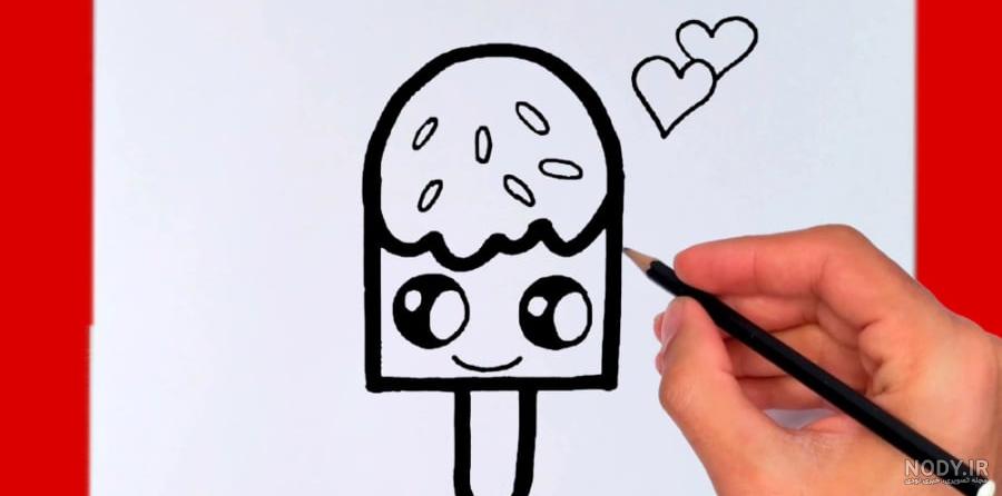 نقاشی کیوت و شاخ