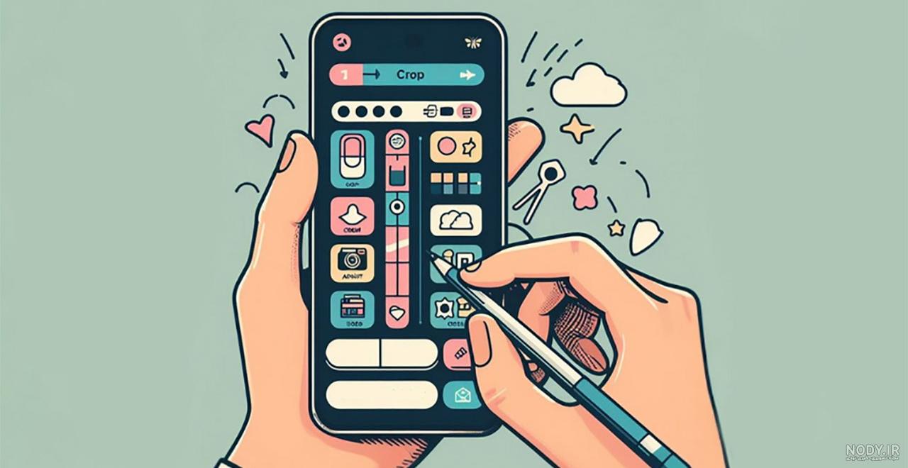 آموزش اضافه کردن ویدیو داخل قاب گوشی با برنامه اینشات - ترفند سه