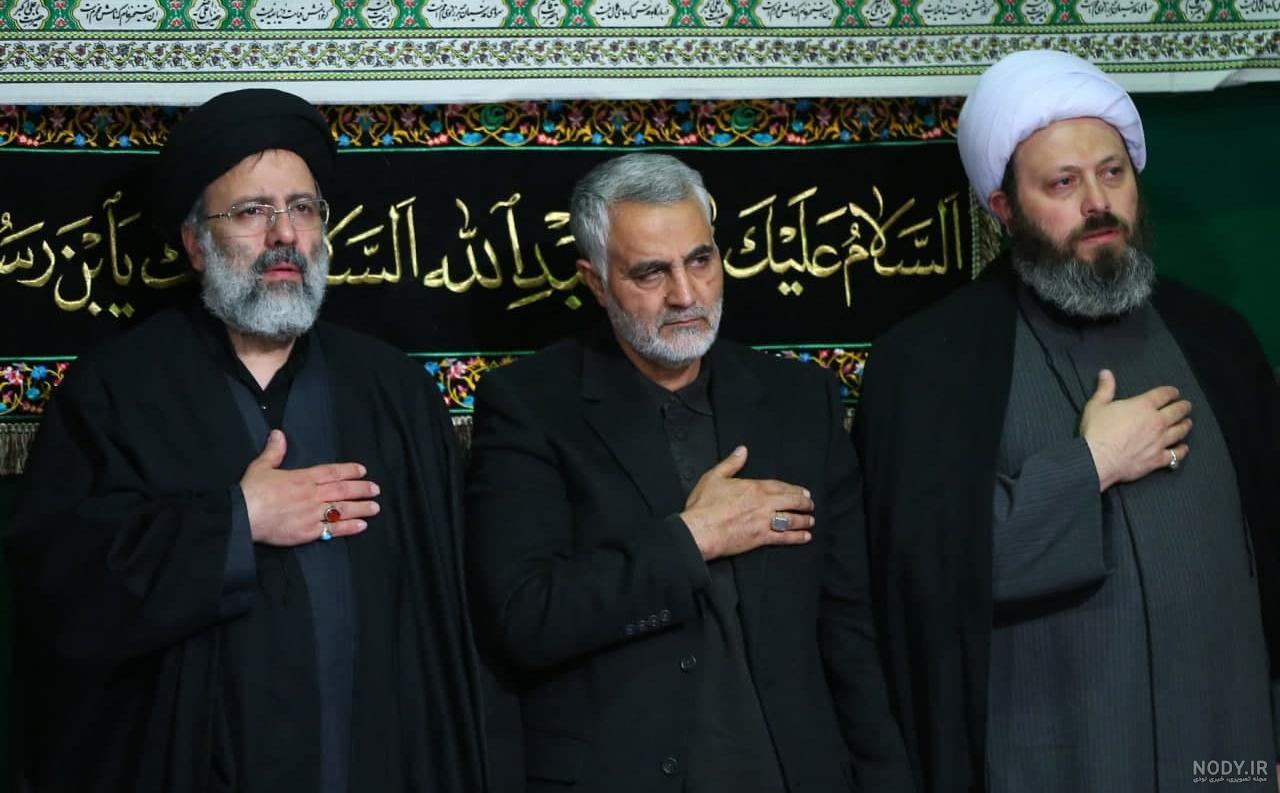 عکس امام و رهبری و سردار سلیمانی