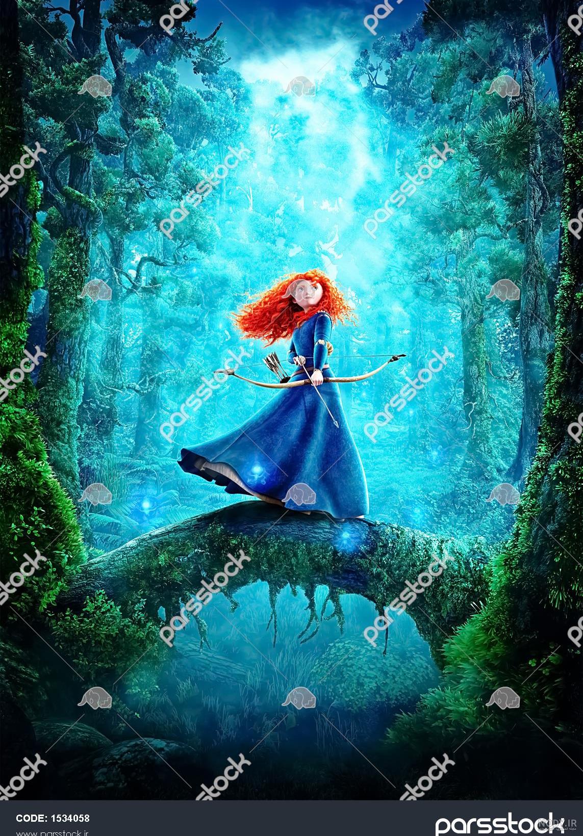 عکس مریدا کارتون دلیر