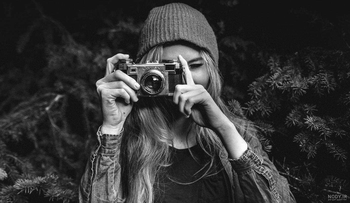 عکس پروفایل دخترانه سیاه و سفید ( جدید ) - DOODOOPS.COM