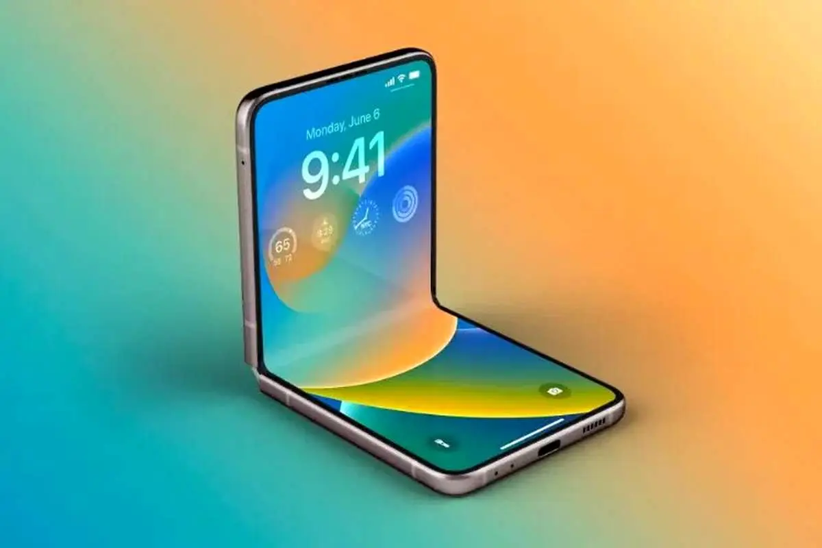 عکس گوشی تاشو اپل