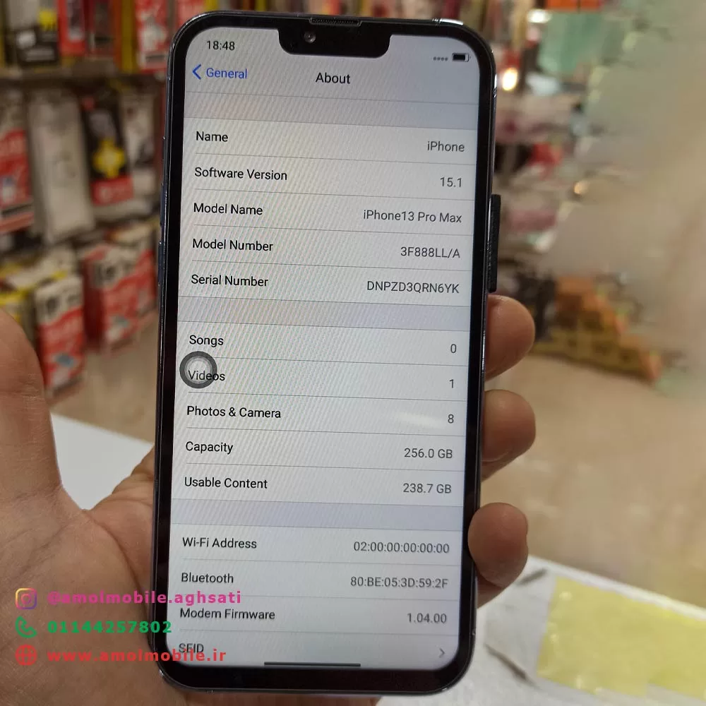 گوشی موبایل آیفون مدل IPhone 13 Pro Max طرح اصلی - فروشگاه اینترنتی لیموکا گوشی موبایل آیفون مدل IPhone 13 Pro Max طرح اصلی - فروشگاه اینترنتی لیموکا