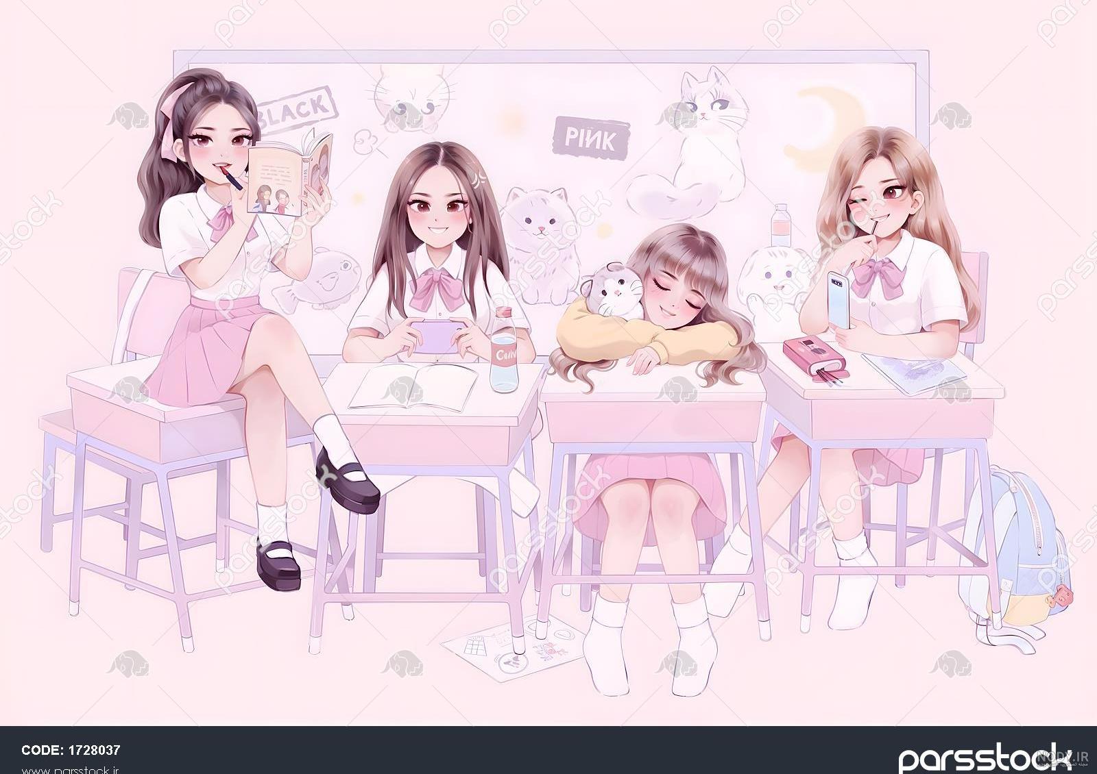 عروسک نمدی بلک پینک Black Pink – گیفت شاپ می‌توی
