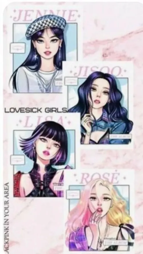 فن ارت بلک پینک🖤💗 - تستچی