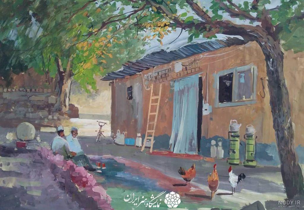 نقاشی کودکانه خانه ❤️ [ بهترین تصاویر ]