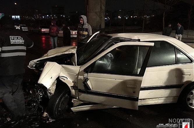 برخورد پژو پارسِ سفید با تیر برق در شبستر و متاسفانه فوت سه نفر ... برخورد پژو پارسِ سفید با تیر برق در شبستر و متاسفانه فوت سه نفر ...