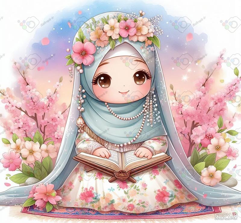 41 عکس پروفایل کودکانه دخترانه با حجاب زیبا و خاص