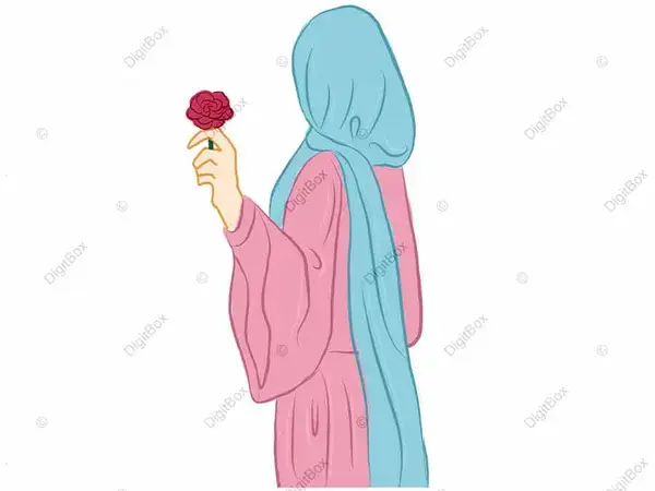 عکس دختر فانتزی با حجاب ❤️ [ بهترین تصاویر ]