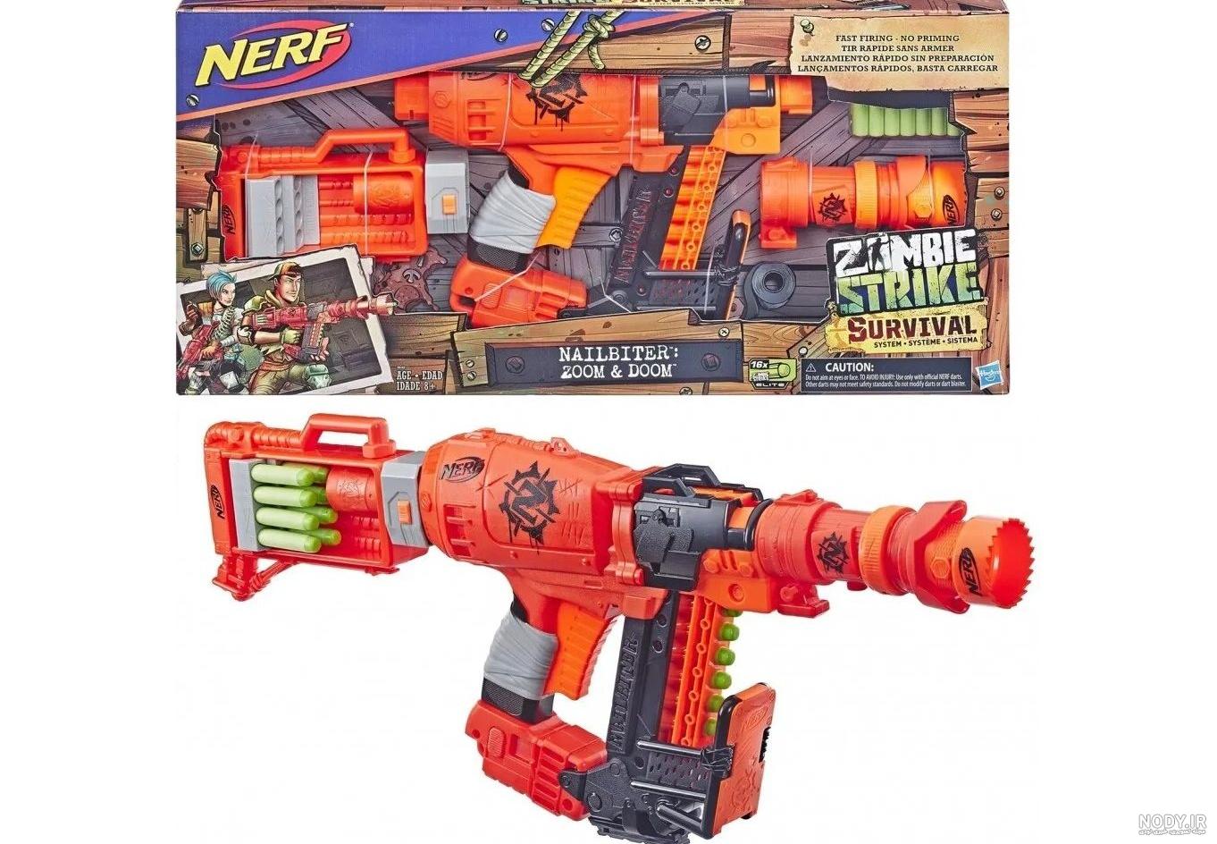 تفنگ نرف زامبی Nerf Zombie Strike Hammer Shot