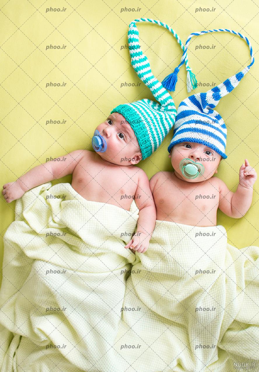 عکس بچه های خوشگل دوقلو