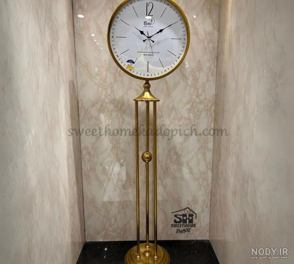 ساعت ايستاده مدل استار طلايي – فروشگاه خانه رنگی