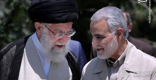 عکس رهبر سردار و رئیسی