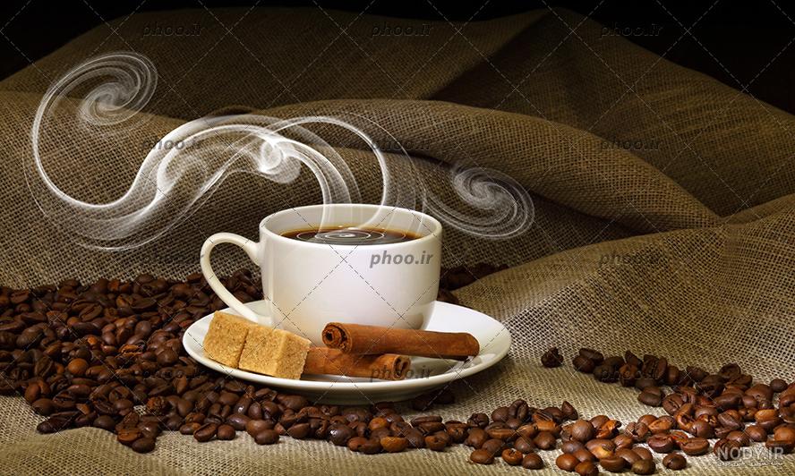فنجان قهوه :: دانلود عکس پس‌زمینه
